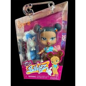 Bratz Babyz Sasha Fashion Doll with Real Fashions and Pet Collectible NEW Toy 6+